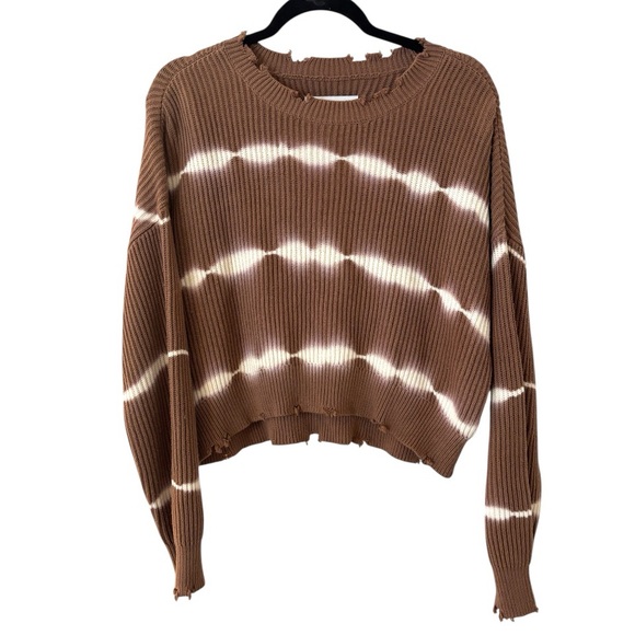 Pistola Distressed Cropped Sweater - Picture 2 of 6